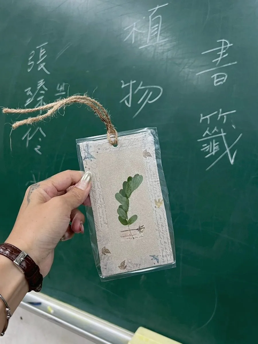 植物手作成品特寫